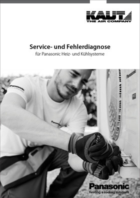 Kaut Service- und Fehlerdiagnose Dokumentation für Panasonic Heiz- und Kühlsysteme.