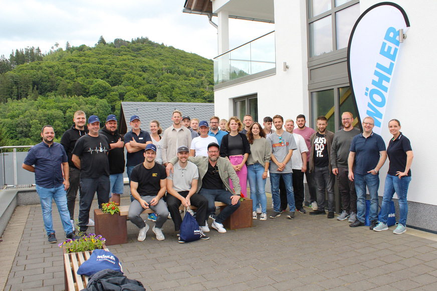 24 Starter aus ganz Deutschland trafen sich beim Wöhler Starter Camp in Willingen.