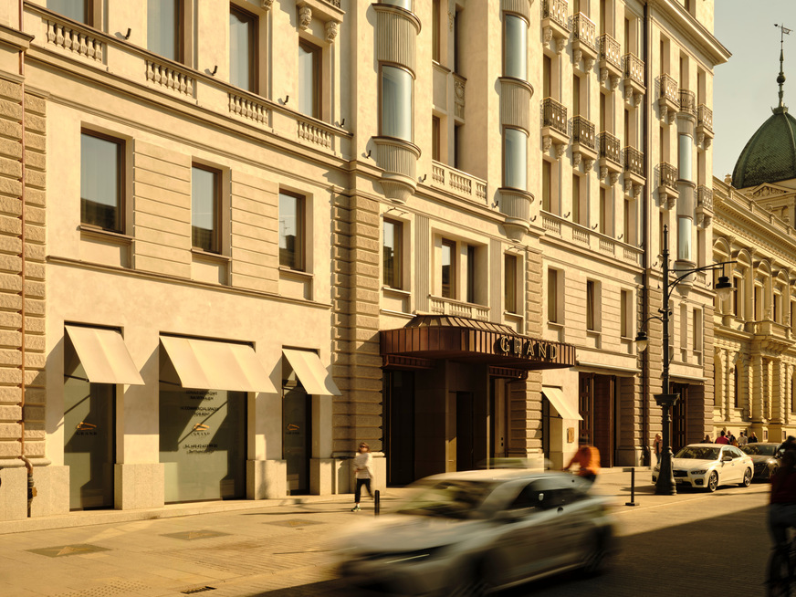 Das Grand Hotel Łódź wurde 2023 vollständig renoviert.