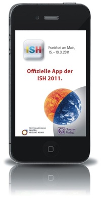 Kennt die ISH besser als der Messe-direktor! Um Fachbesuchern die Orientierung auf der rund 250000 m² großen Messe zu erleichtern, gibt es eine offizielle ISH-App. Smartphone-Nutzer können mit der kostenlosen Applikation ihren Messebesuch über GPS-Ortung mobil steuern. Die ISH-App führt auf der kürzesten Route von Aussteller zu Aussteller. www.ish2011.com/app