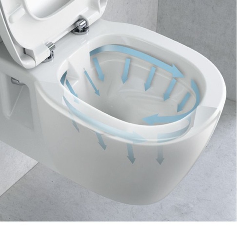 Randlos glücklich: Das Connect WC von Ideal Standard.