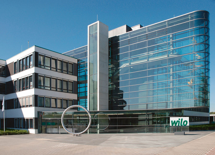 Stammsitz der Muttergesellschaft Wilo SE in Dortmund. - © Wilo Gruppe
