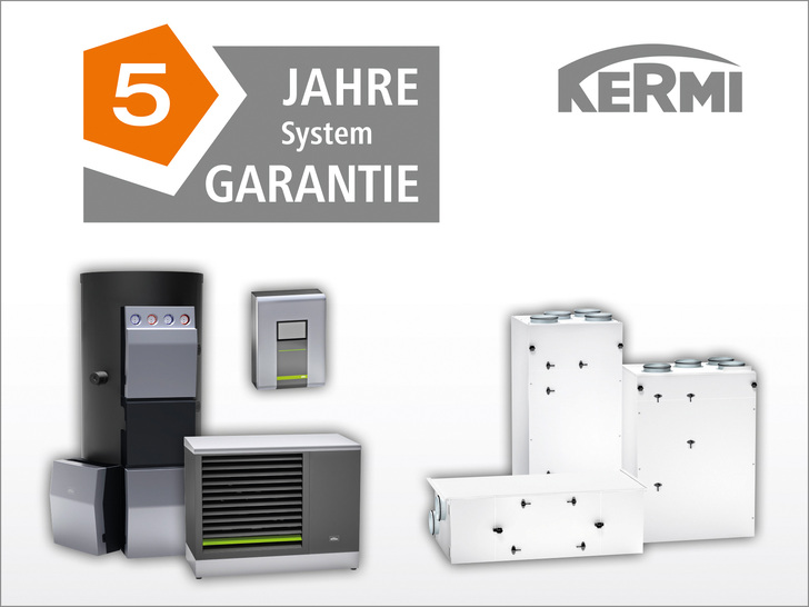 Kermi verlängert für verschiedene Systemkombinationen aus dem Wärmesystem x-optimiert die Gewährleistungsfrist auf 60 Monate. - © Kermi
